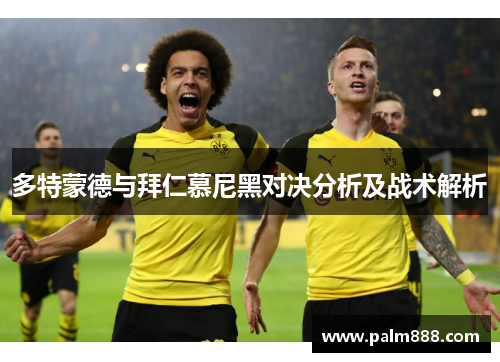 多特蒙德与拜仁慕尼黑对决分析及战术解析
